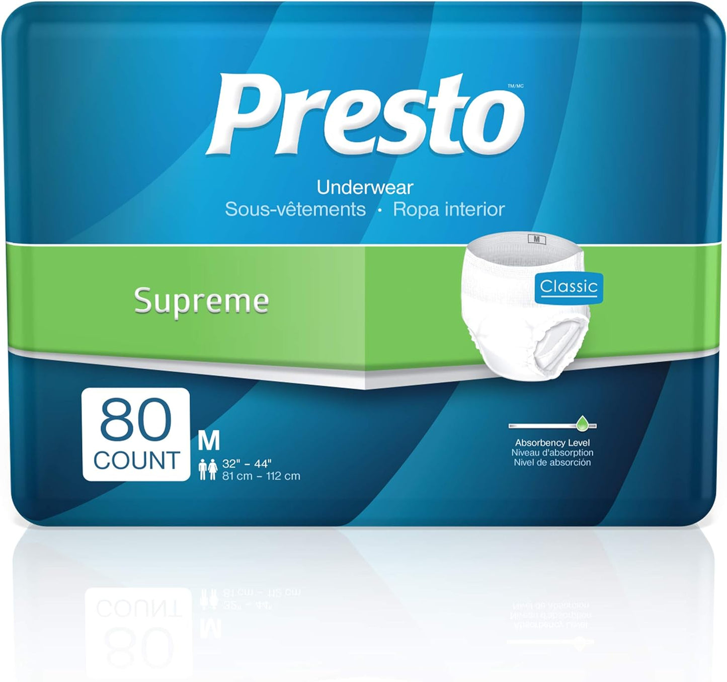 Presto Maximum Pull-Up Underwear