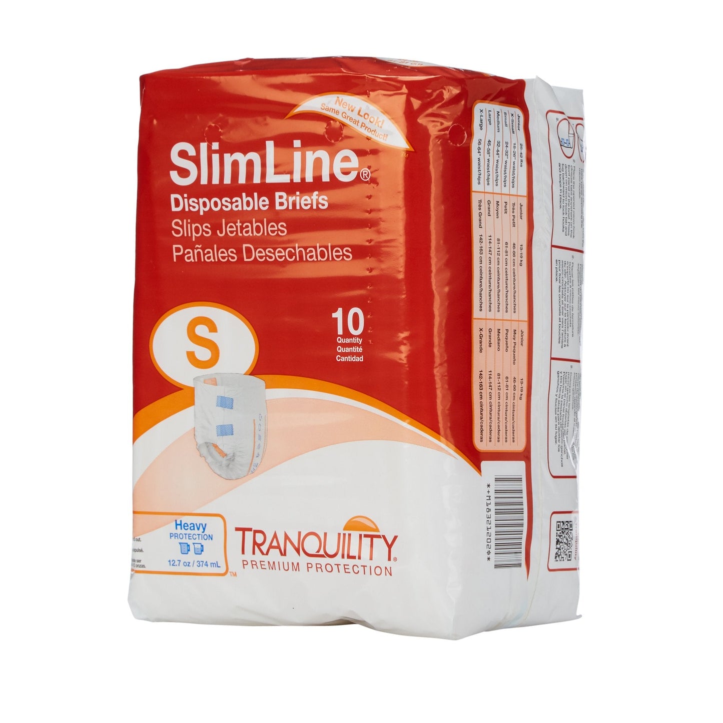 Tranquility® Slimline® Diapers with Tabs, Heavy