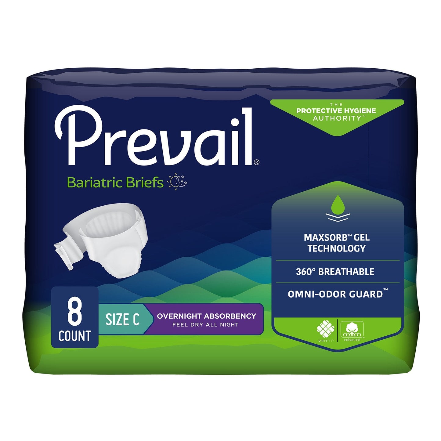 Prevail® Bariatric Ultimate Incontinence Brief