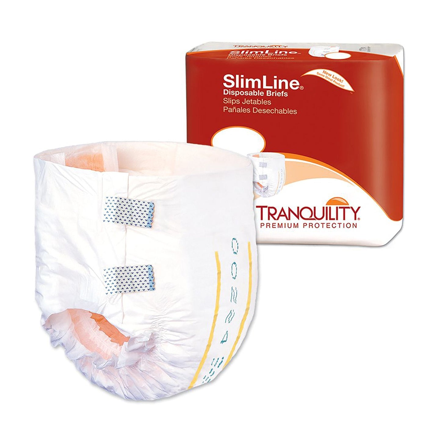 Tranquility® Slimline® Diapers with Tabs, Heavy