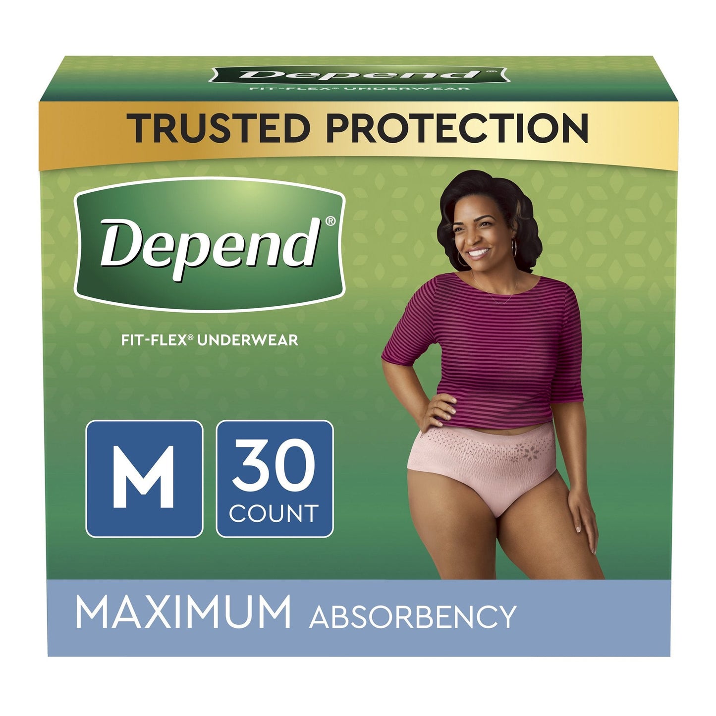 Depend FIT-FLEX Absorbent Underwear, Women's