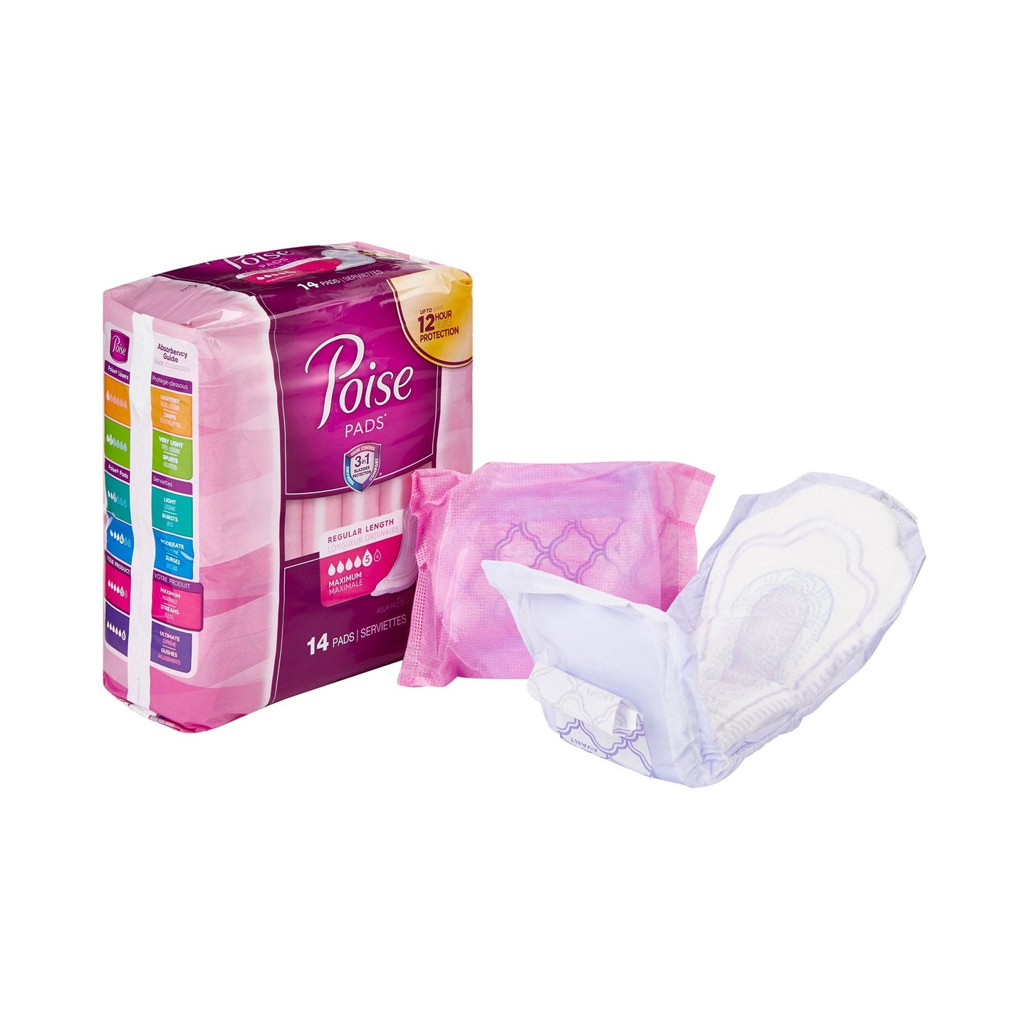 Poise® Original Pads, Maximum