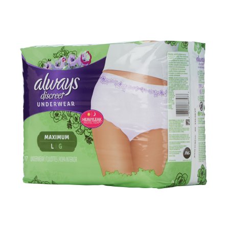 Always Discreet Pull-Up Underwear for Women, Maximum