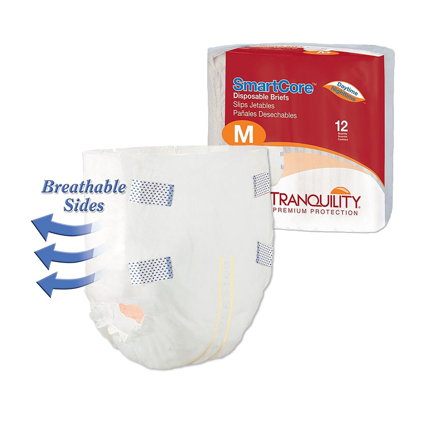 Tranquility SmartCore™ Diapers with Tabs Maximum