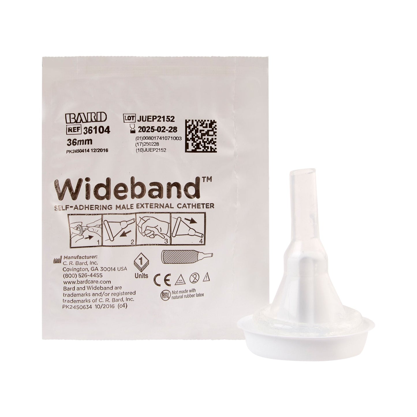 Wide Band® Male Condom Catheter