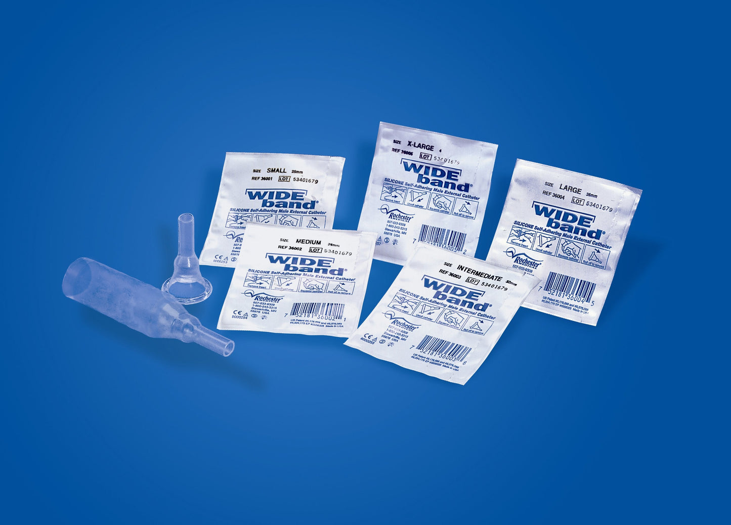 Wide Band® Male Condom Catheter