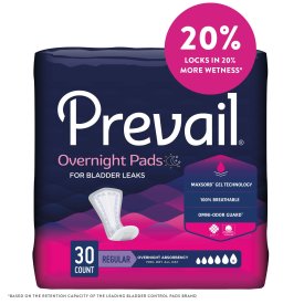 Prevail® Daily Pads Overnight