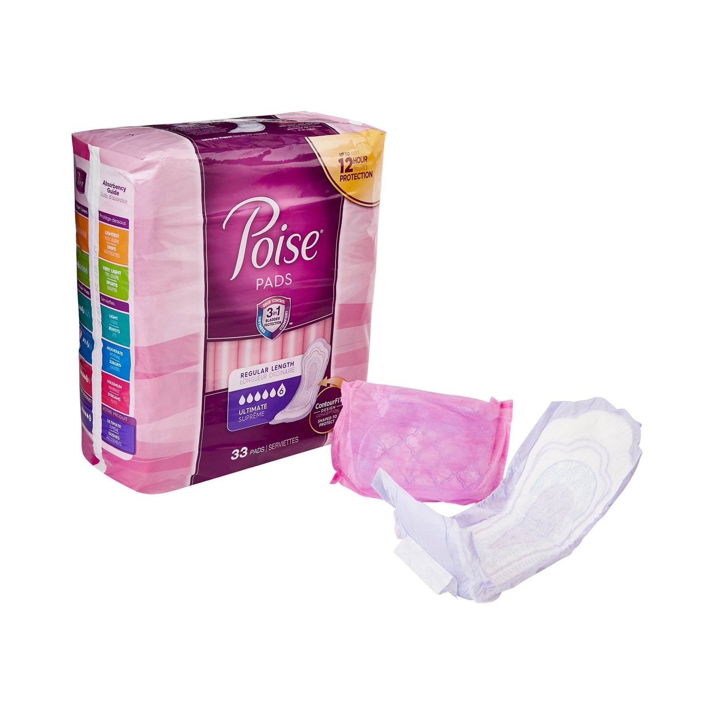 Poise® Original Pads, Ultimate