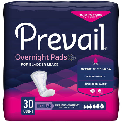 Prevail® Daily Pads Overnight