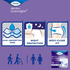 Tena® Overnight Super Absorbent Underwear